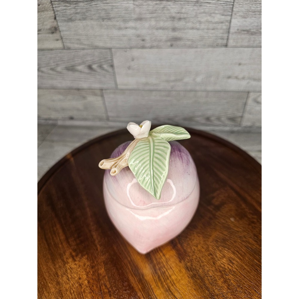 Fitz and Floyd Plum Sugar Bowl